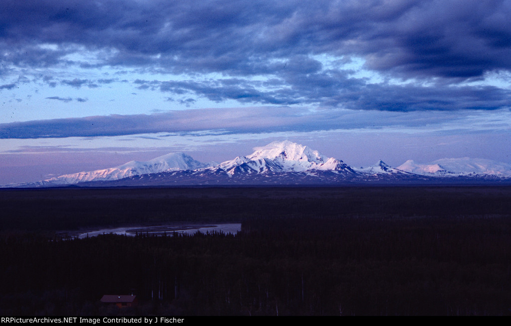 Mount Sanford and Mount Drum